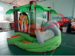 Customized Inflatable Mini Safari Bouncer With Slide