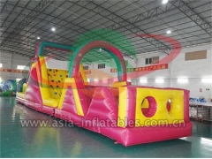 Popular Cartoon Bouncer Hot Sale Custom Giant Indoor Obstacle Course For Adults