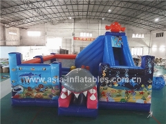 Customized Sea World Inflatable Fun City