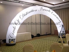 Горячие продажи надувных изделий Декоративная надувная рекламная арка, светодиодное освещение надувной арки в заводской цене