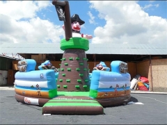 Hot Selling Pirate Mountain Climb,Inflatable Rock Climbing Wall in Factory Wholesale Price