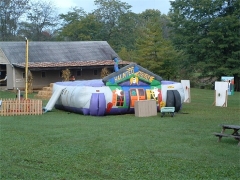 Exciting Fun The Haunted House Inflatable​ Maze