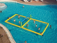 Надувной водный волейбольный суд