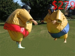 Custom Sumo Wrestling Suits for Sale for Party Rentals & Corporate Events