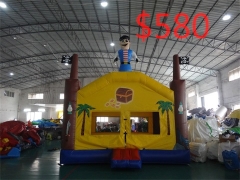 Outdoor Inflatable Castle Bouncer Combo For Kids