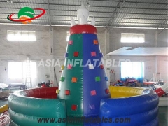 Customized Durable Inflatable Climbing Wall Inflatable Rock Climbing Wall For Kids,Paintball Field Bunkers & Air Bunkers
