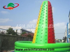 Custom Commercial Colorful Inflatable Interactive Sport Games Inflatable Mountain Climbing Wall