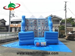 Team Building Game High Quality PVC Climbing Wall Inflatable Rocky Climbing Mountain For Sale