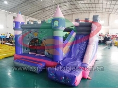Party Use Inflatable Purple Mini Bouncer Combo
