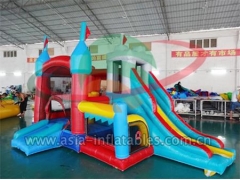 Promotional 4 In 1 Inflatable Mini Bouncer Combo in Factory Wholesale Price