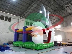 Inflatable Bunny Bouncer For Party,Sumo Costumes Wholesale