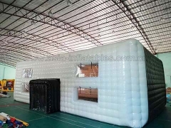 Commercial Inflatables Airtight Inflatable Cube Tent