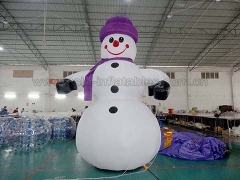 Горячая продажа 4mH надувной снеговик в заводской цене