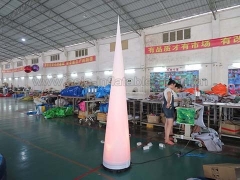 Горячие продавая надувные изделия 2.5mH ​​Надувной конус освещения в цене фабрики