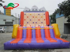 Tarpaulin PVC Resistance Inflatable Climbing Wall For Sale for Party Rentals & Corporate Events